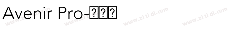 Avenir Pro字体转换 Avenir Pro字体转换